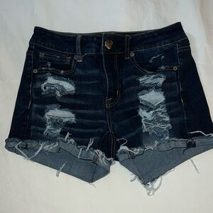 American eagle jean shorts